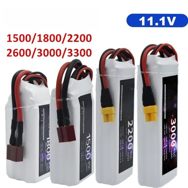 Drone Battery Li-Ion - Akumulator LiPo 3S 1500mAh 1800mAh 2200mAh