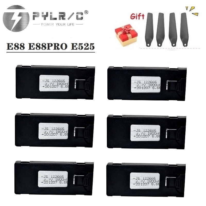 Eachine Drone E58 - 1/2/3/5/10szt 3.7V 1800Mah RC Drone Battery