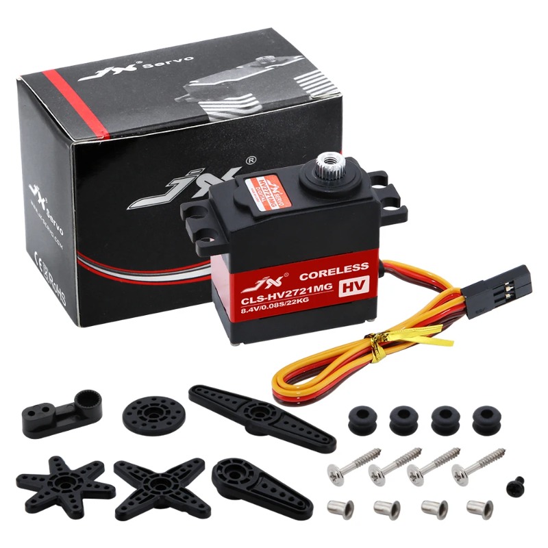 Serwo JX CLS-HV2721MG 22KG, wy – Drone Battery High Voltage recenzja i cena