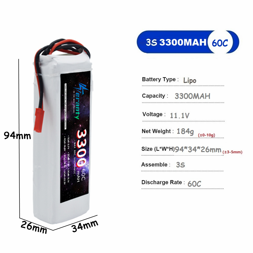 Akumulator Lipo 3S 3300mAh 11. – Drone Battery Connector recenzja i cena